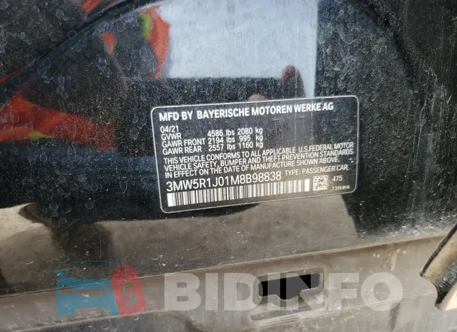 3MW5R1J01M8B98838 Photo# 13