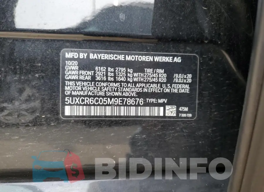 5UXCR6C05M9E78676 Photo# 13