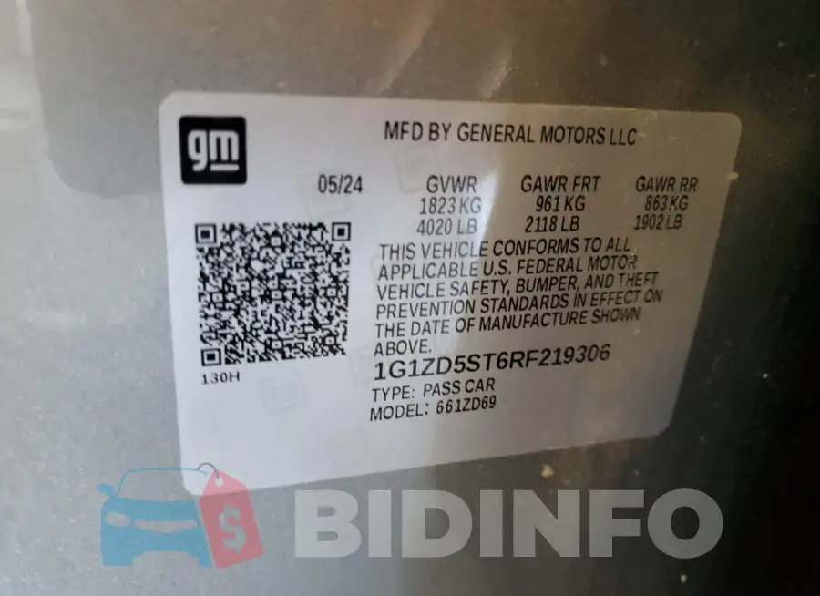 1G1ZD5ST6RF219306 Photo# 13