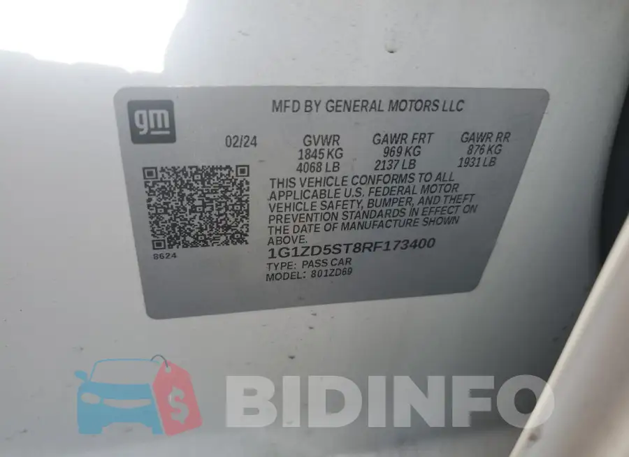 1G1ZD5ST8RF173400 Photo# 13