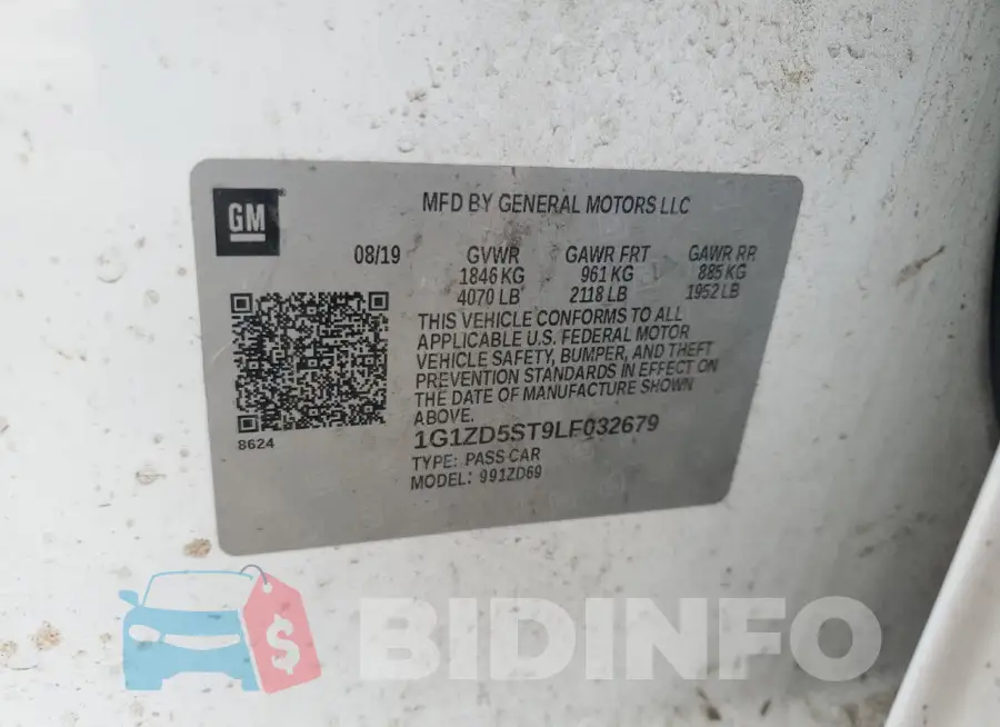 1G1ZD5ST9LF032679 Photo# 13