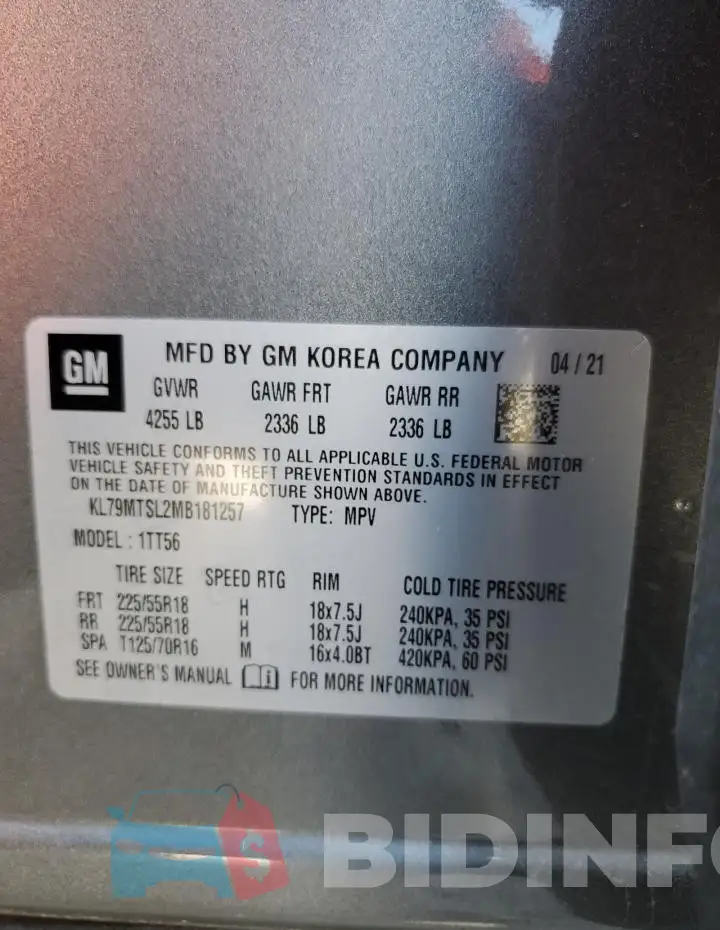 KL79MTSL2MB181257 Photo# 13