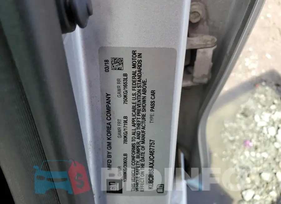 KL8CB6SAXJC467757 Photo# 13