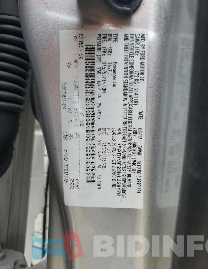 1FADP3F23HL328178 Photo# 12