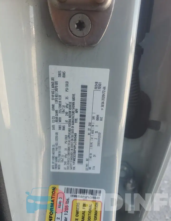 1FMEE5BP0PLC06549 Photo# 13
