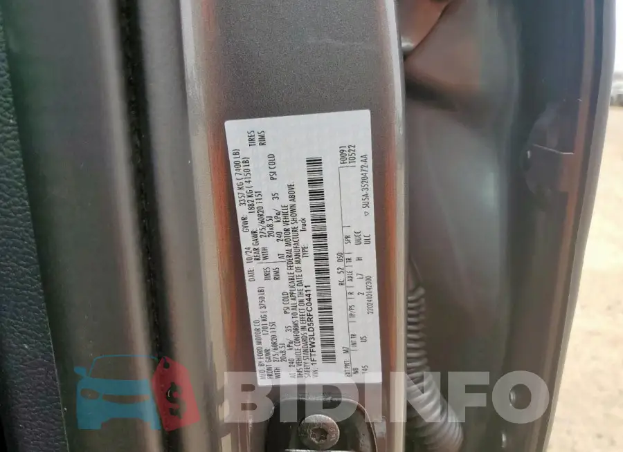 1FTFW3LD5RFC04411 Photo# 12
