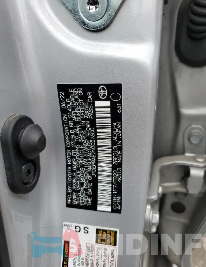 JTDEPMAE2N3027600 Photo# 12