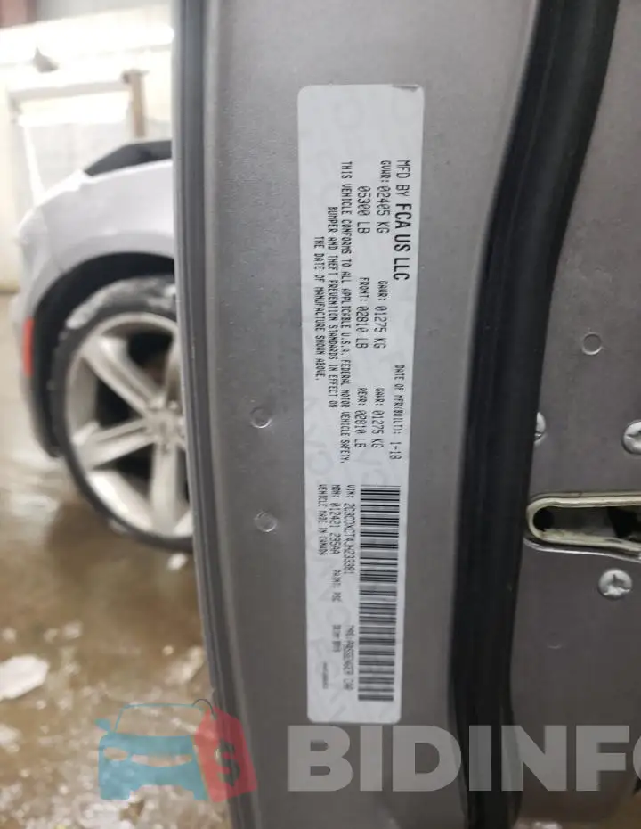 2C3CDXCT4JH233381 Photo# 12