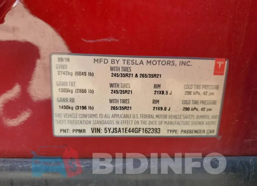 5YJSA1E44GF162393 Photo# 12