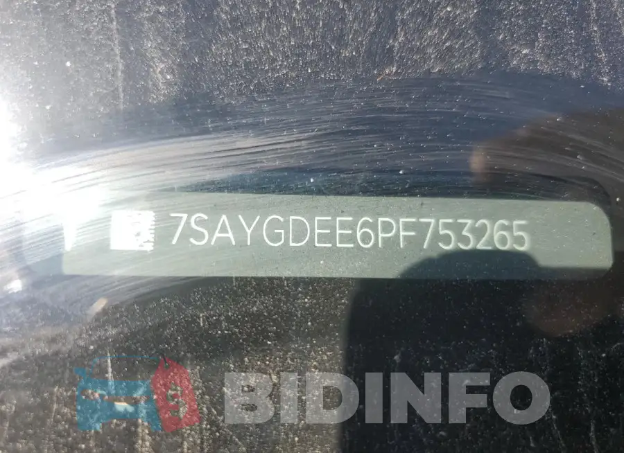 7SAYGDEE6PF753265 Photo# 12