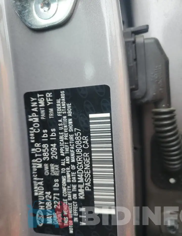 KMHLM4DGXRU808857 Photo# 13