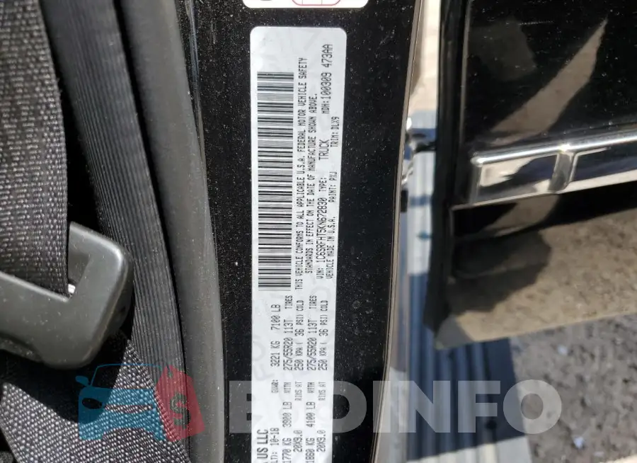 1C6SRFHT5KN672830 Photo# 13