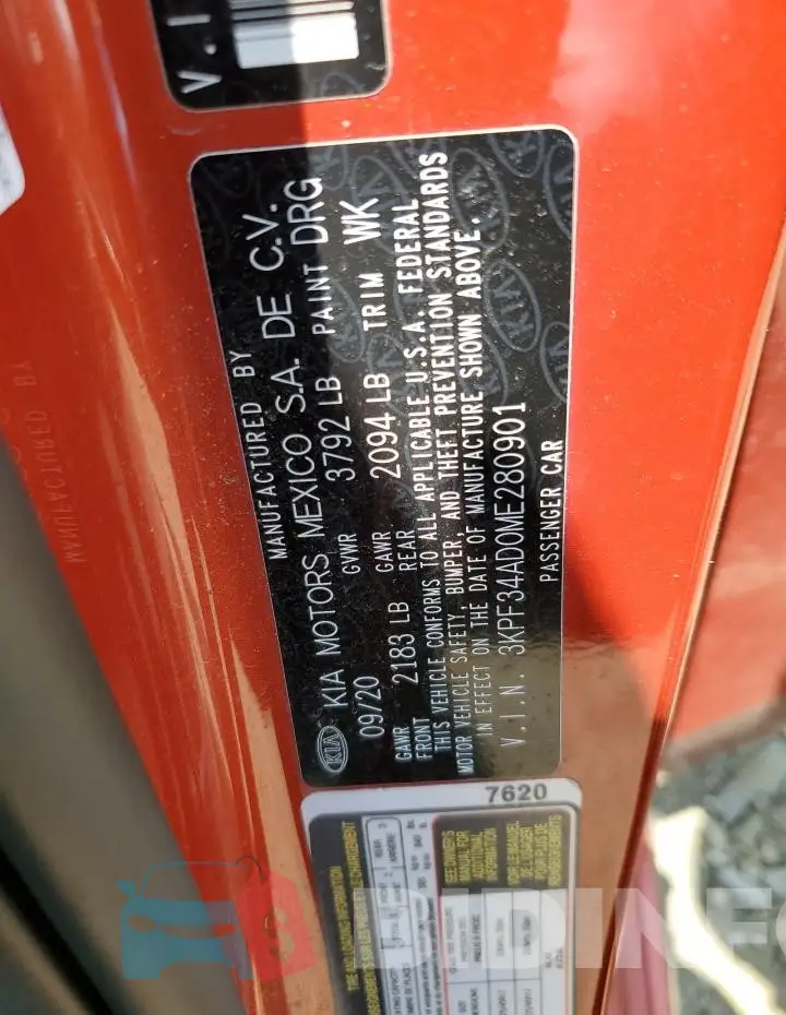 3KPF34AD0ME280901 Photo# 12