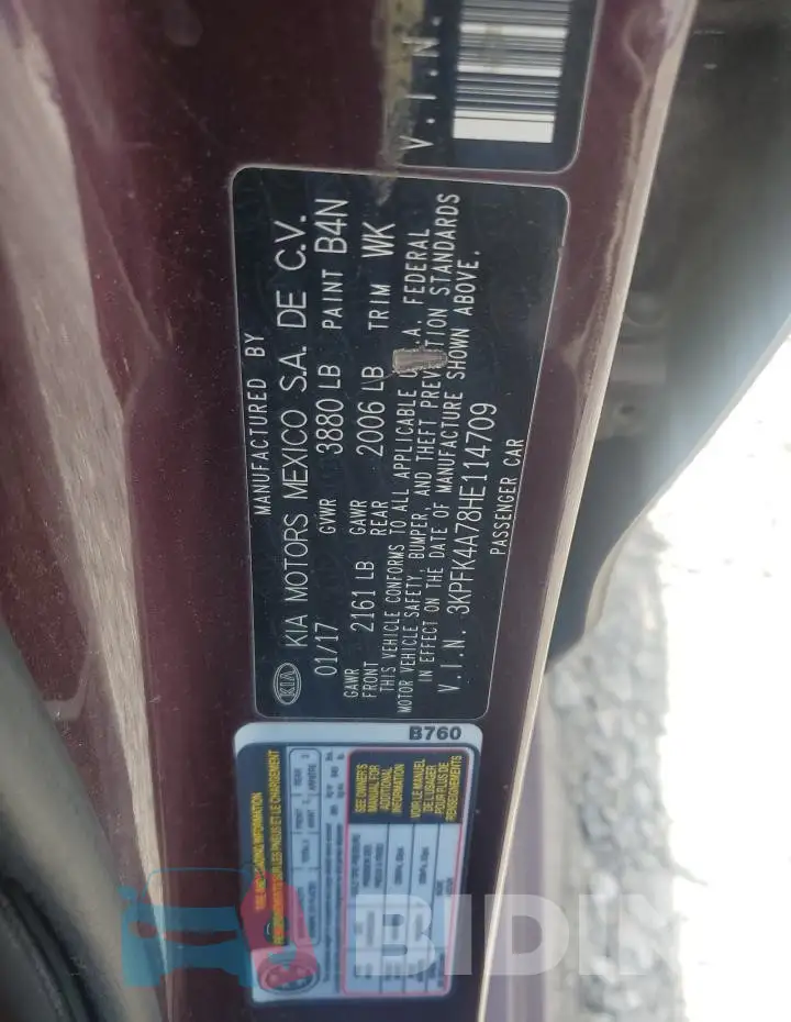 3KPFK4A78HE114709 Photo# 12