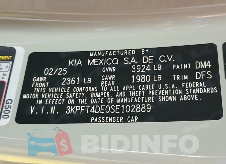 3KPFT4DE0SE102889 Photo# 13