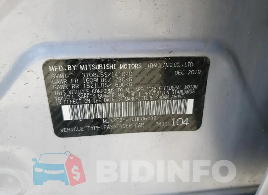 ML32F3FJ1LHF06232 Photo# 12