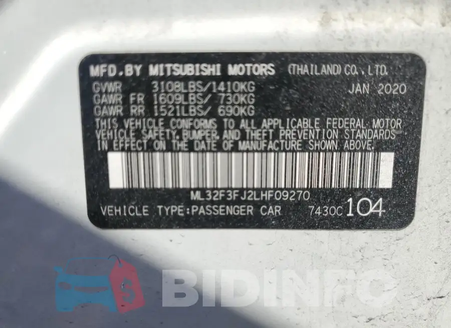 ML32F3FJ2LHF09270 Photo# 13