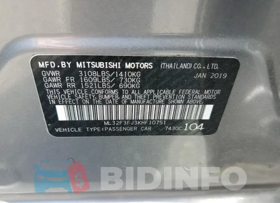 ML32F3FJ3KHF10751 Photo# 13