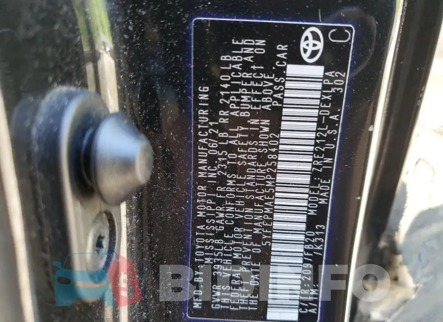 5YFEPMAE5MP258402 Photo# 12
