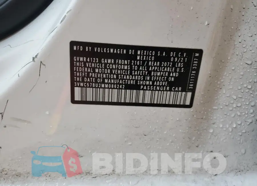 3VWC57BU2MM086242 Photo# 12