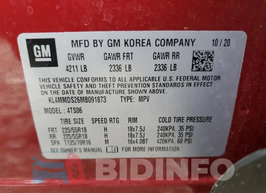 KL4MMDS26MB091873 Photo# 13