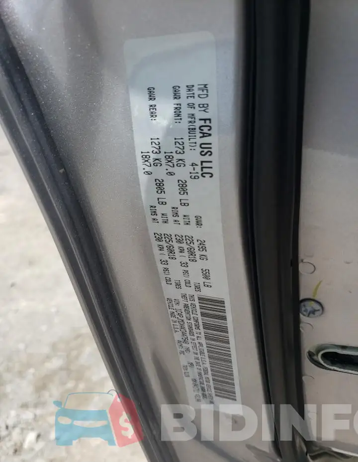 1C4PJMDX4KD447548 Photo# 14