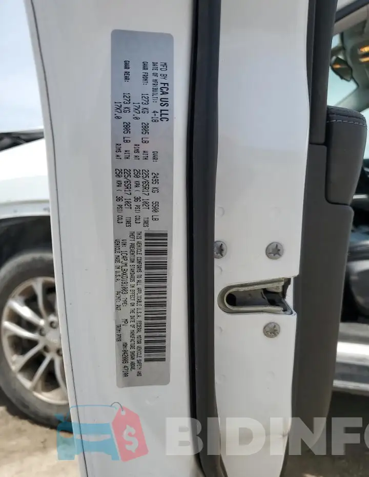 1C4PJMLBXKD191003 Photo# 14
