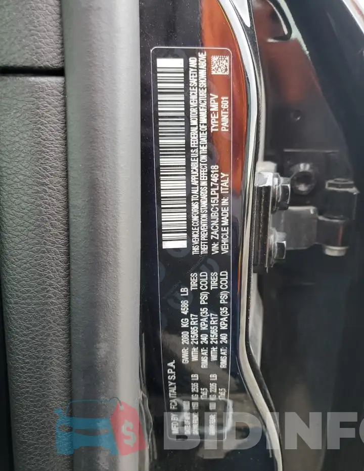 ZACNJBC15LPL74618 Photo# 14