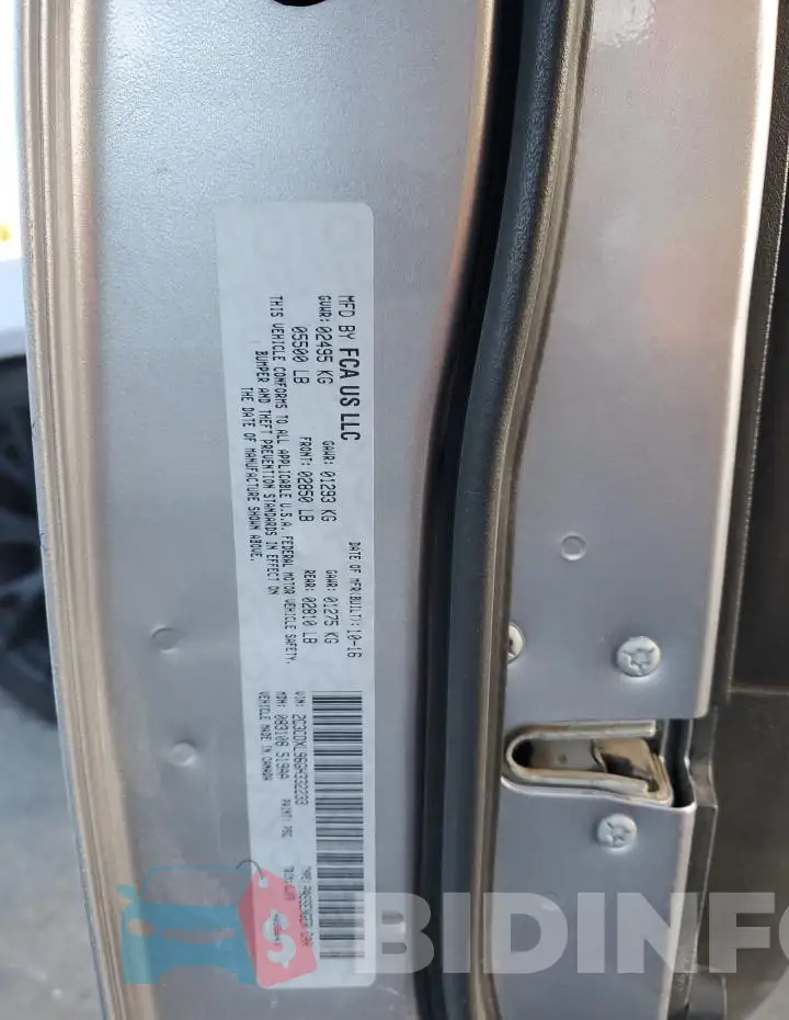 2C3CDXL96GH332233 Photo# 13