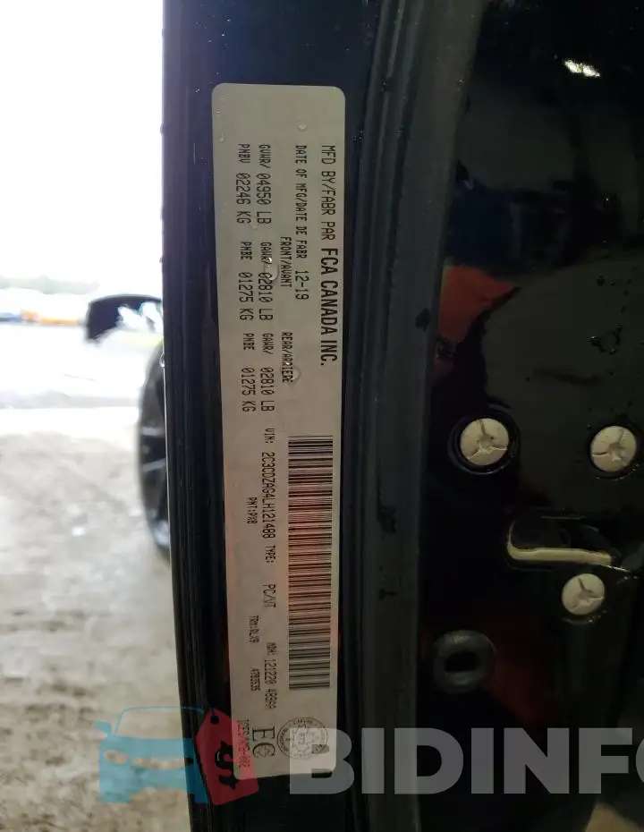 2C3CDZAG4LH121488 Photo# 13