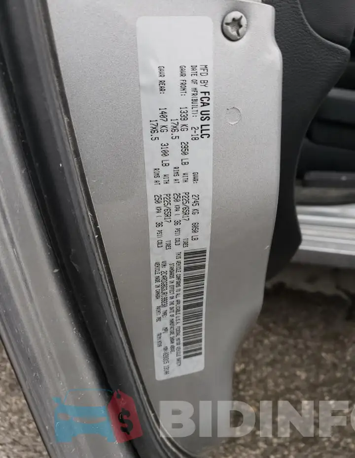 2C4RDGBG3JR199230 Photo# 13