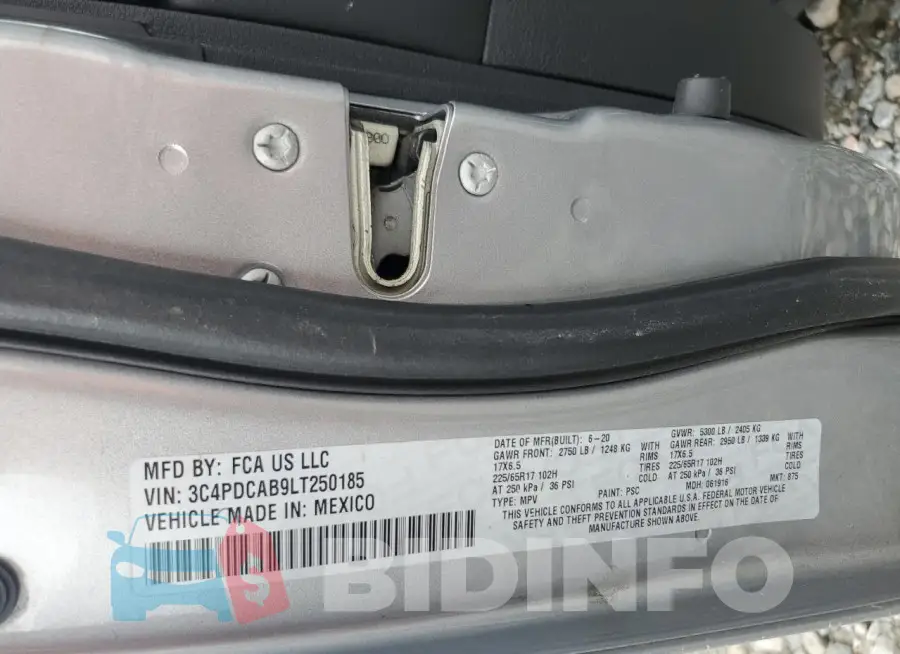 3C4PDCAB9LT250185 Photo# 13