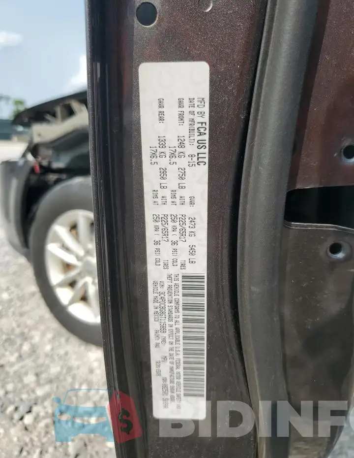 3C4PDCBG8GT115859 Photo# 14