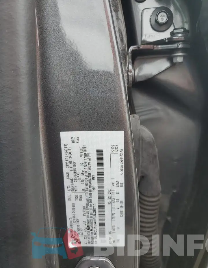 5LMCJ1CA6PUL26711 Photo# 13