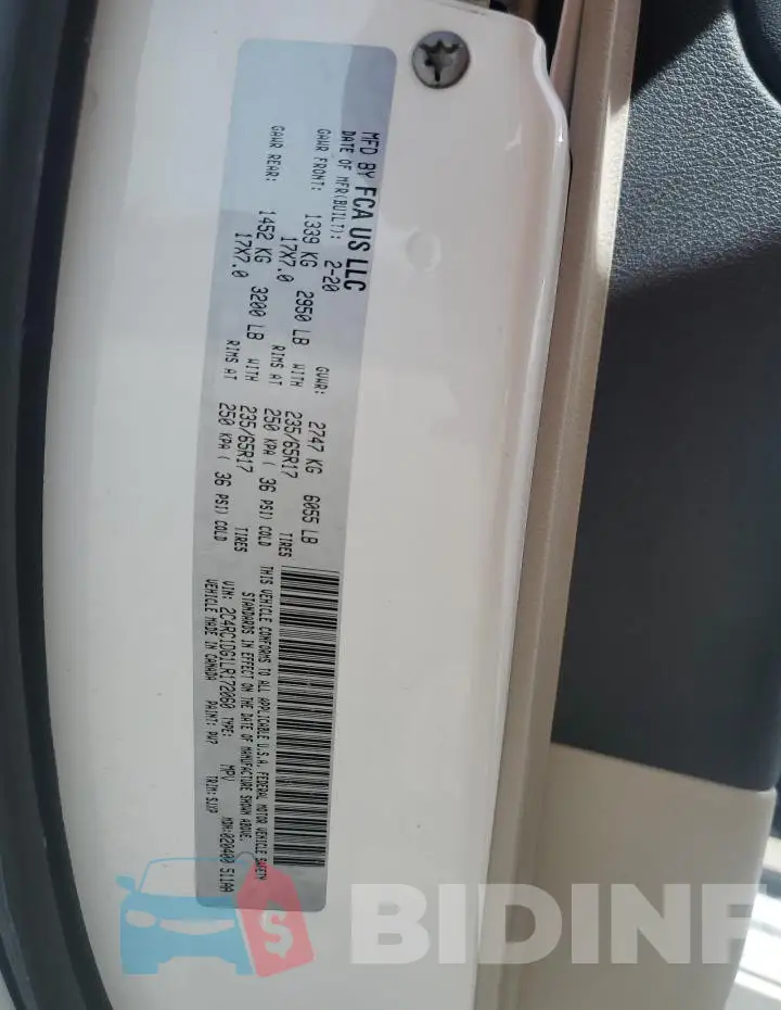 2C4RC1DG1LR172060 Photo# 13