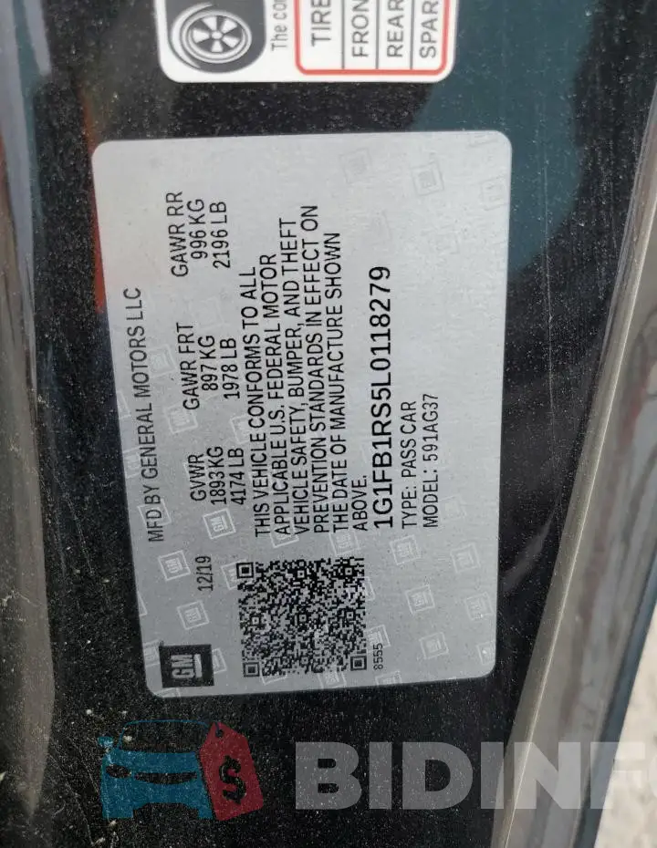 1G1FB1RS5L0118279 Photo# 13
