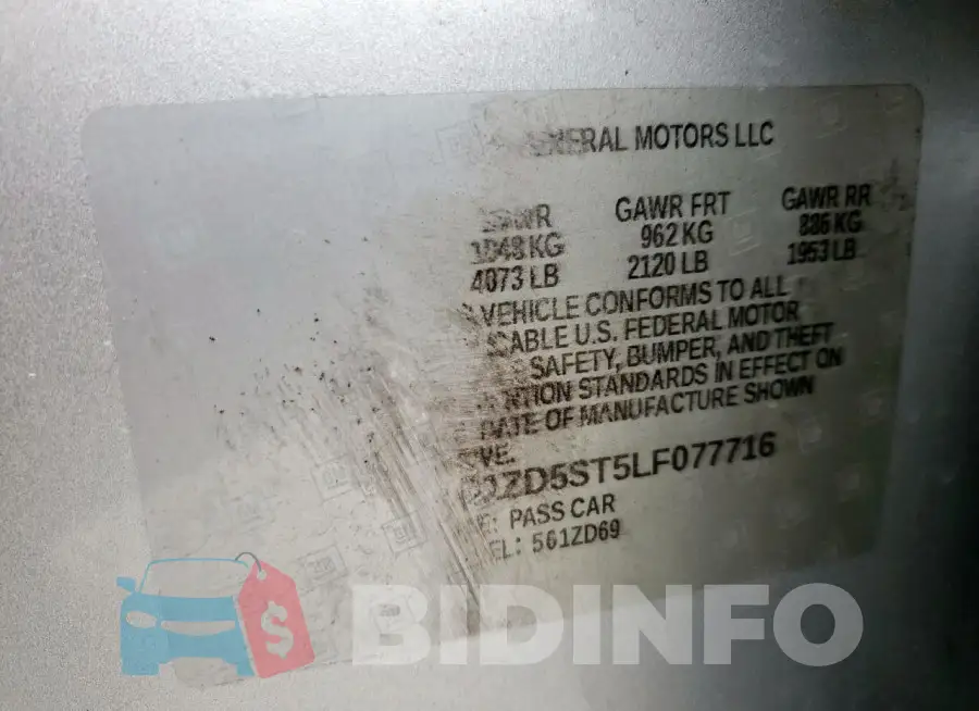 1G1ZD5ST5LF077716 Photo# 12