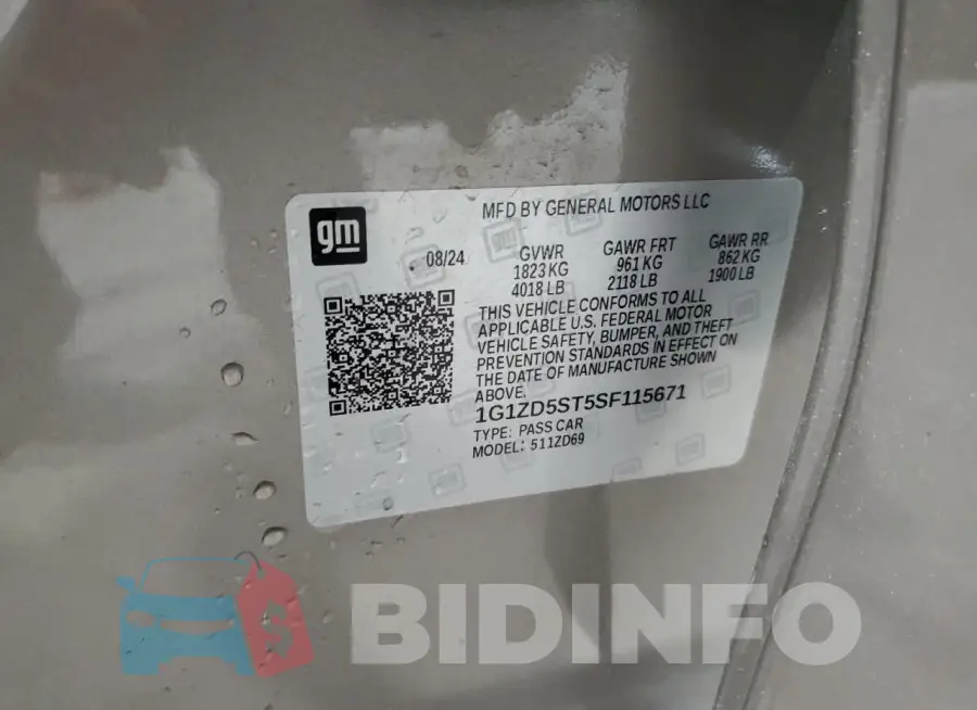 1G1ZD5ST5SF115671 Photo# 12