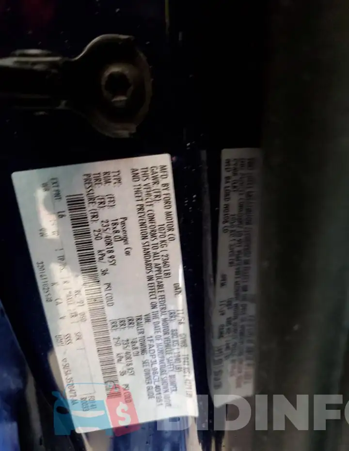 1FADP3L98GL401951 Photo# 13