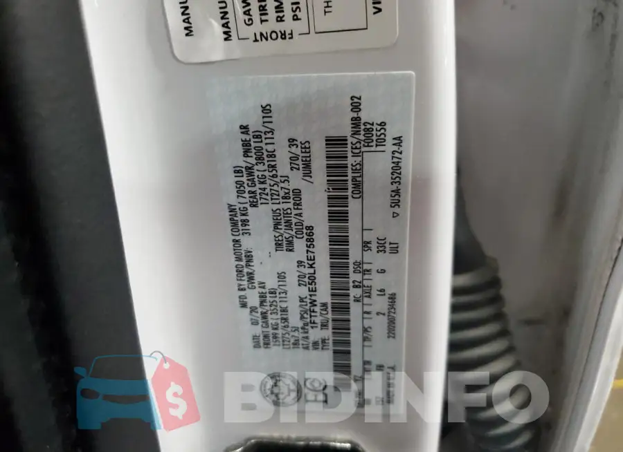 1FTFW1E50LKE75868 Photo# 12