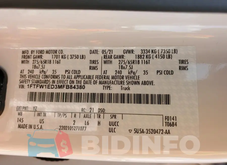 1FTFW1ED3MFB84380 Photo# 12