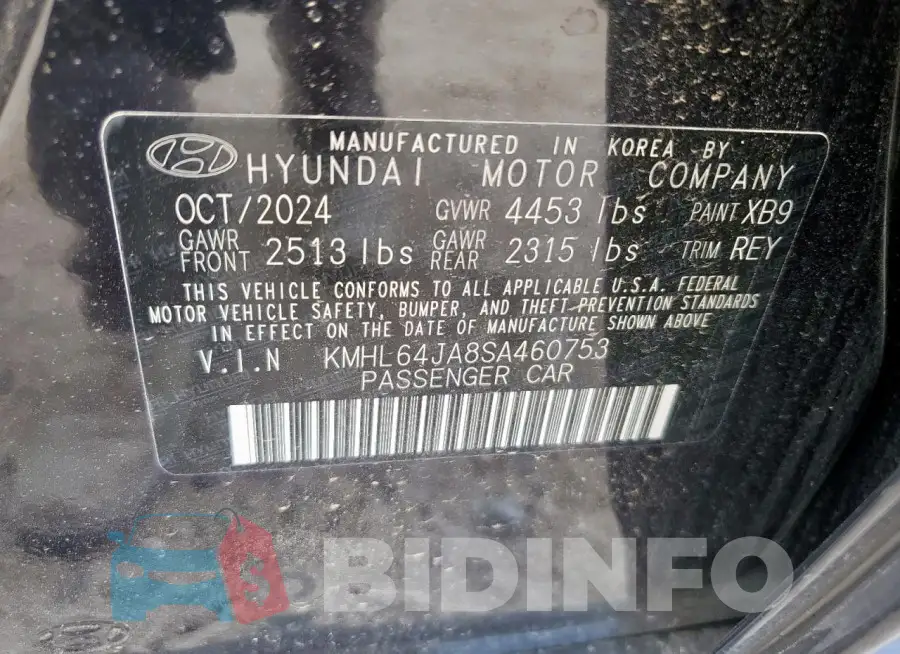 KMHL64JA8SA460753 Photo# 12