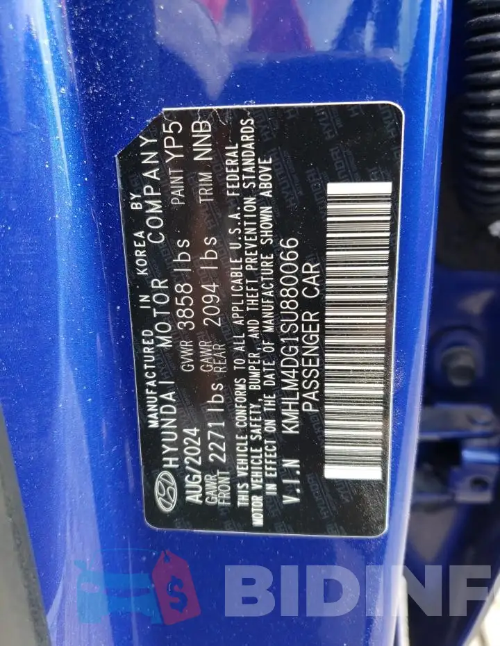 KMHLM4DG1SU880066 Photo# 12