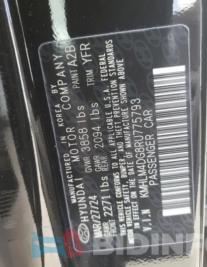KMHLM4DG8RU775793 Photo# 13