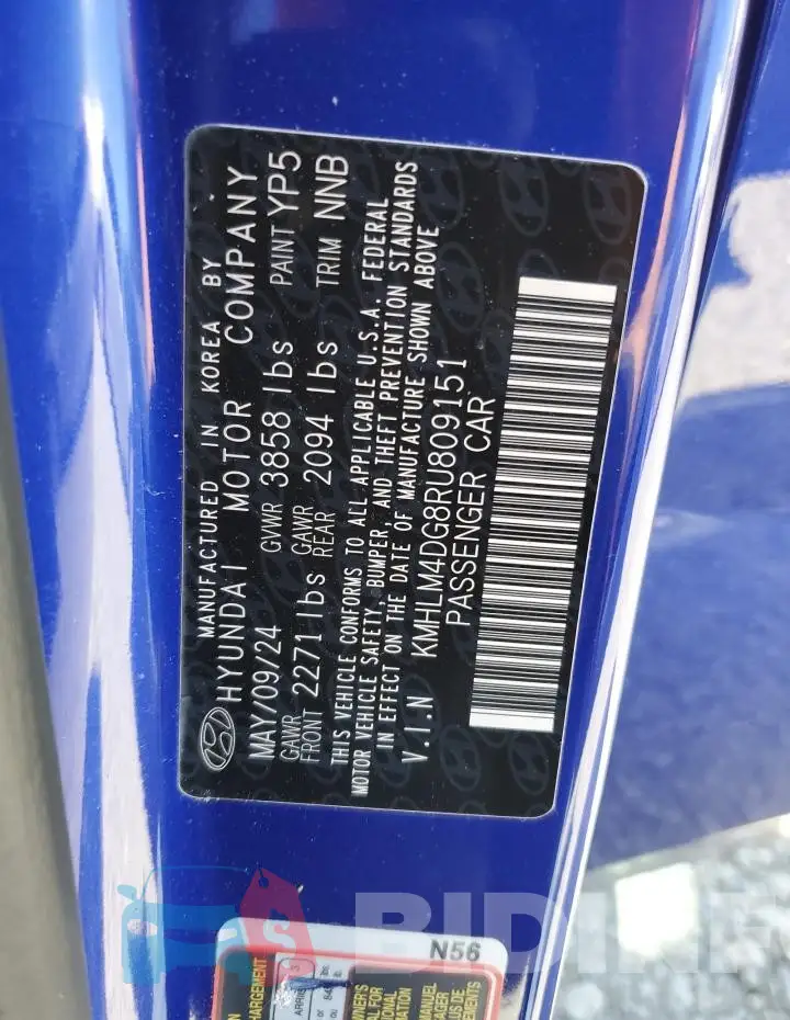KMHLM4DG8RU809151 Photo# 13