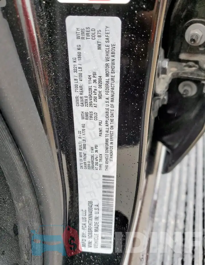 1C6SRFHTXNN400438 Photo# 12