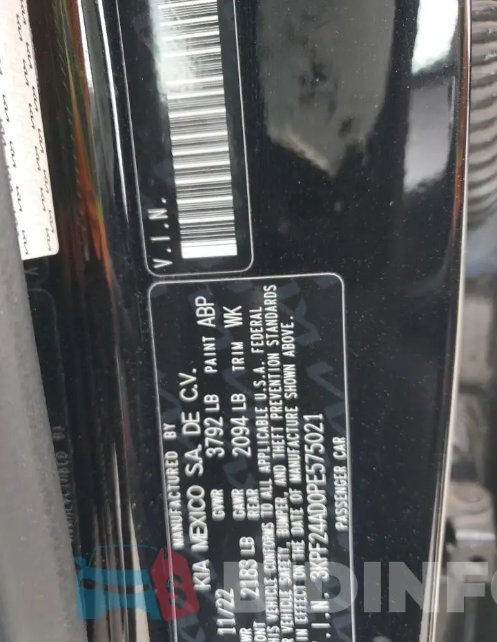 3KPF24AD0PE575021 Photo# 12