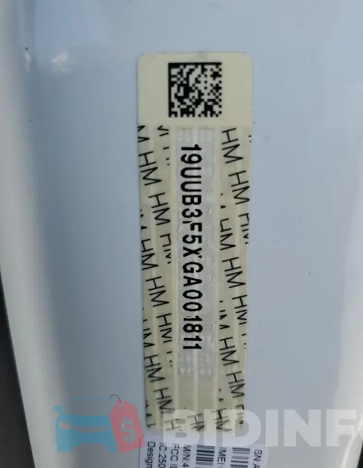 19UUB3F5XGA001811 Photo# 12