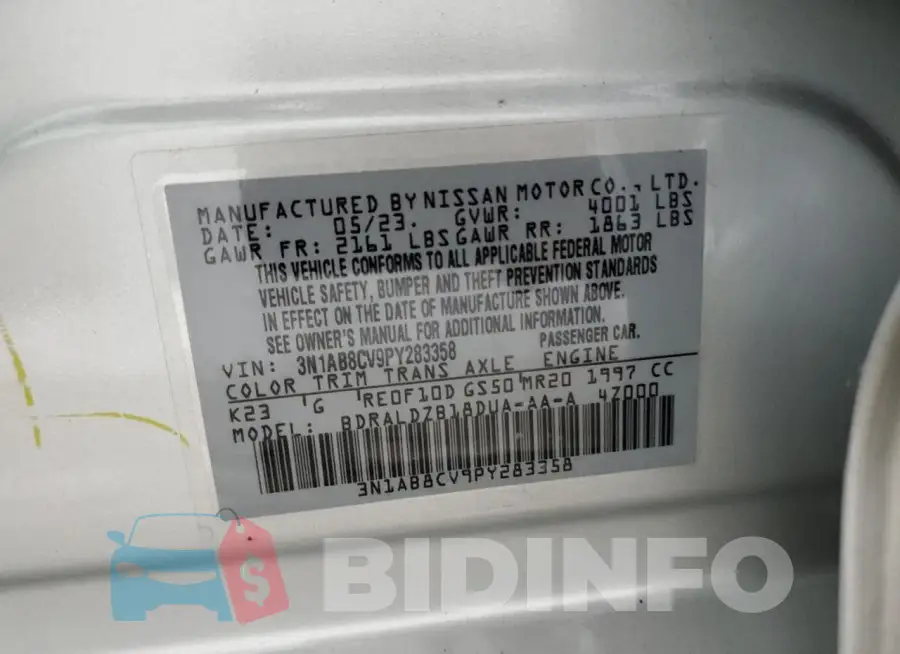 3N1AB8CV9PY283358 Photo# 12