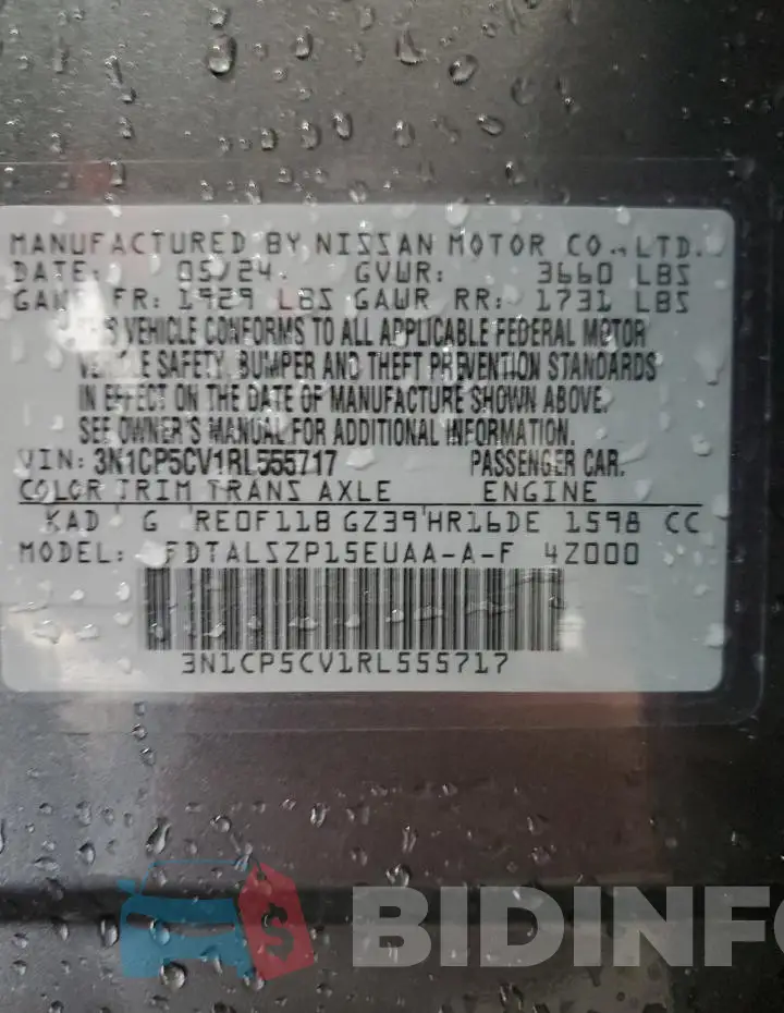 3N1CP5CV1RL555717 Photo# 14